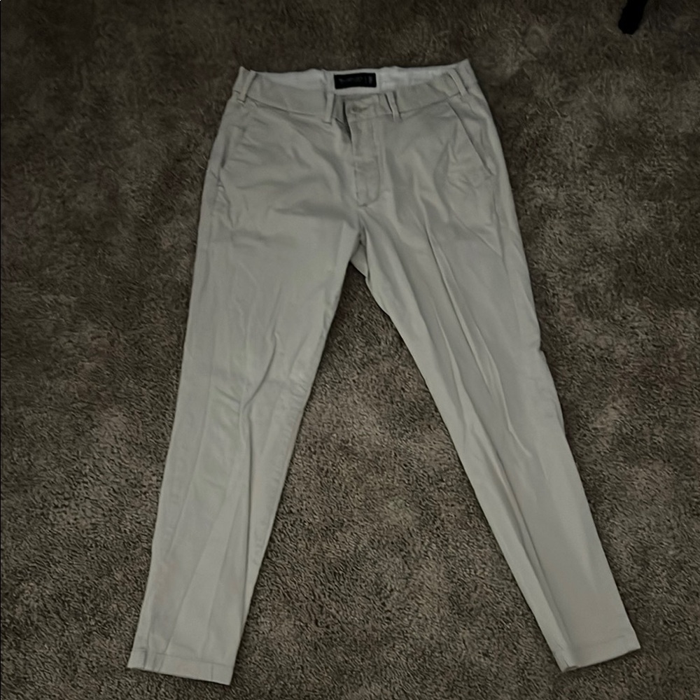 Mens Abercrombie and Fitch Beige Khaki Pants